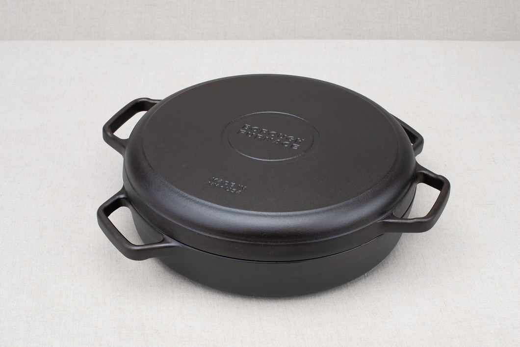 Enameled Cast Iron Dutch Oven - Made in the USA by Borough Furnace